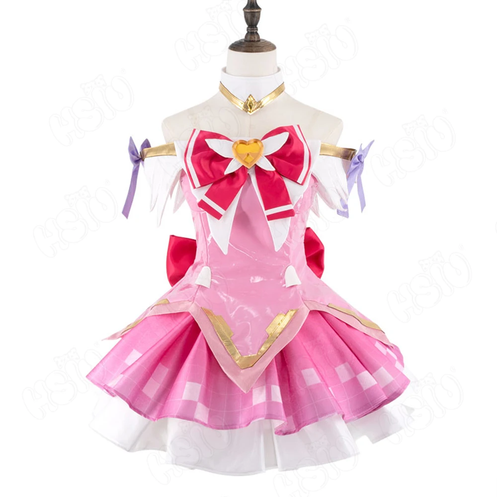 

2026 новый наряд для ролевых игр, волшебная кожа для девочек, розовая юбка, Overwatch, косплей Юнона, карнавальный костюм, парик, карнавальный костюм