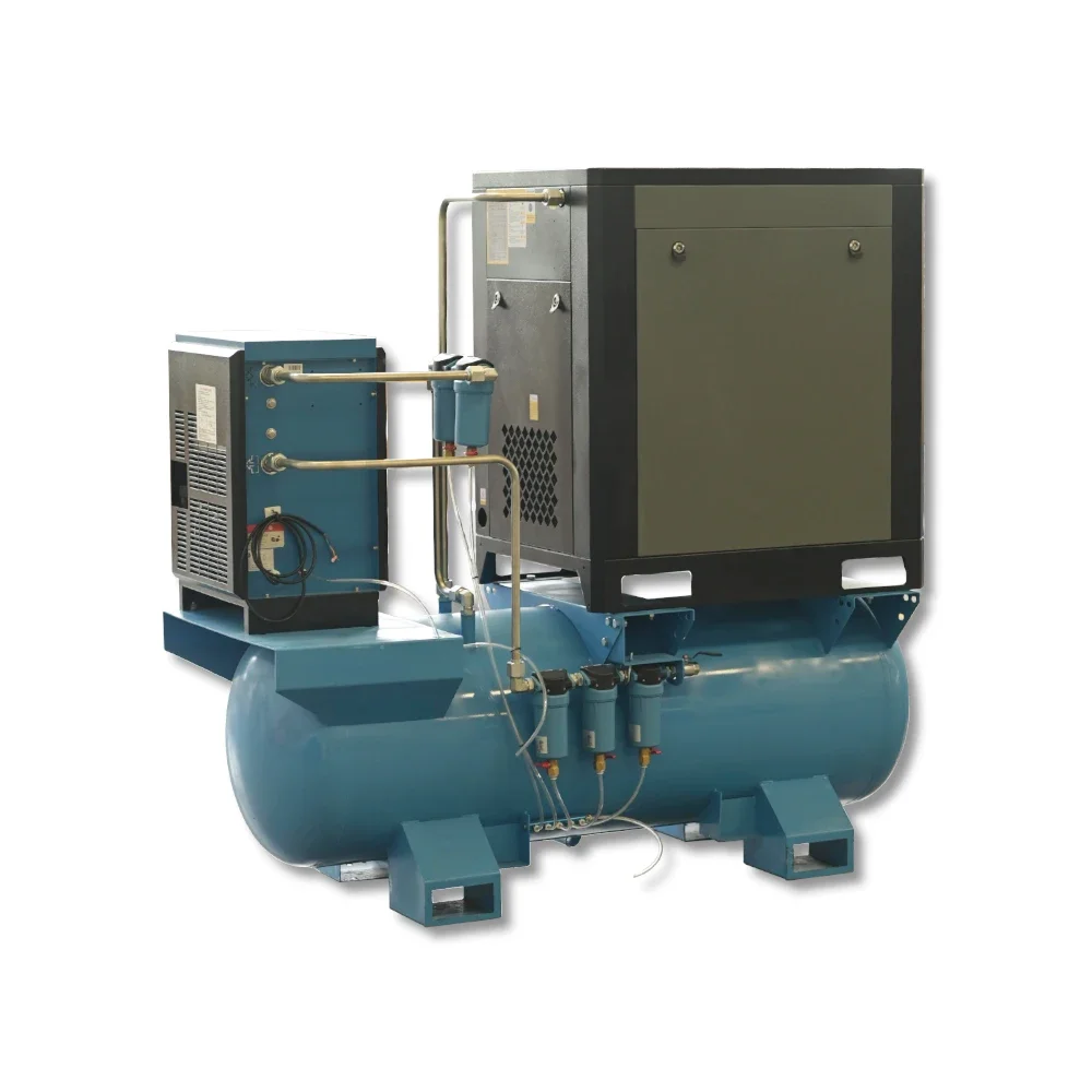 Воздушный компрессор JQT, специальная комбинированная машина, малошумный промышленный винтовой воздушный компрессор для лазерной резки