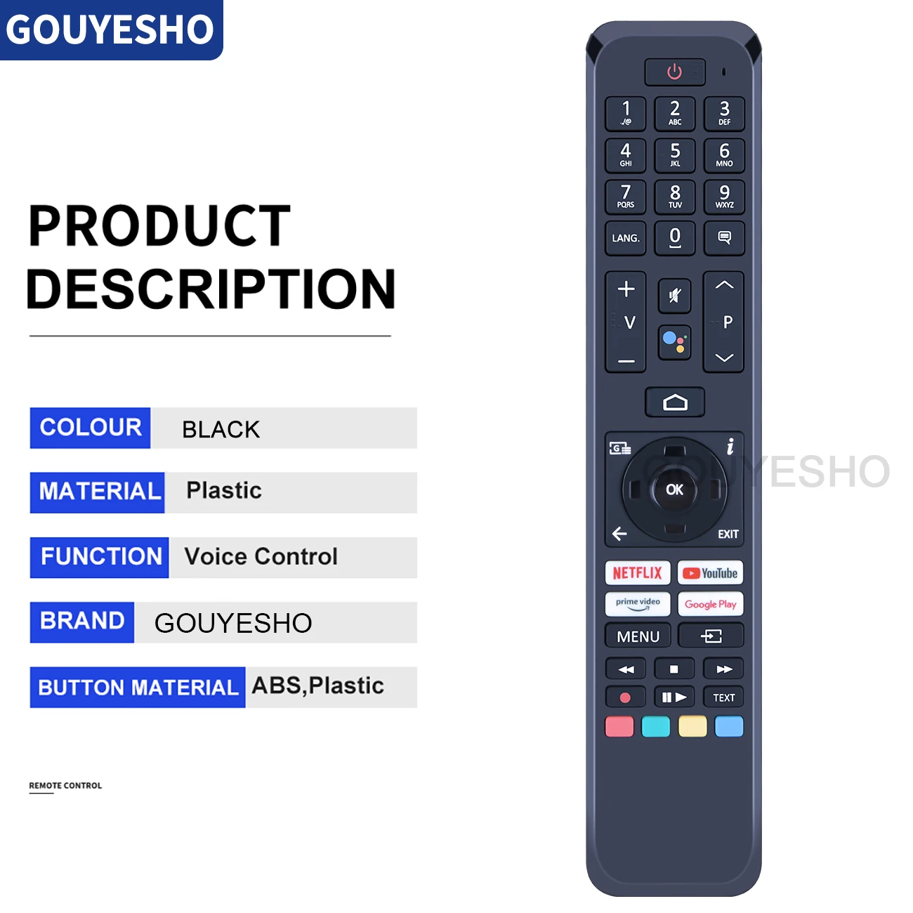 New Voice Remote Control for VESTEL TOSHIBA TV 30111973 RC45160BT CT-8563 RC45160 RC43160