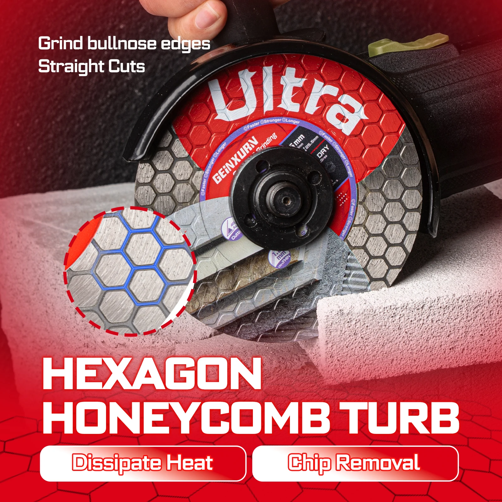 Geinxurn 2/3/5/8 Stück Diamant – Angle Grinder 4.5 Bewertung und Preis