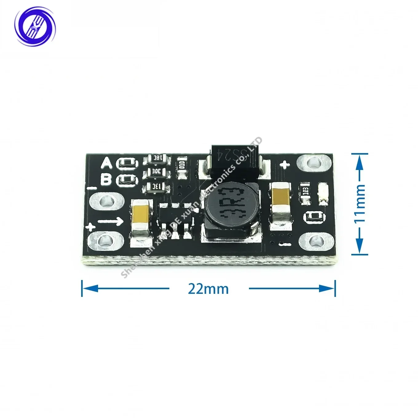 Mini DC-DC Boost Step Up Converter 3V 3,2V 3,3V 3,7V 5V 9V zu 12V Spannungsregler PCB Board Modul kann 5V/8V/9V eingestellt werden