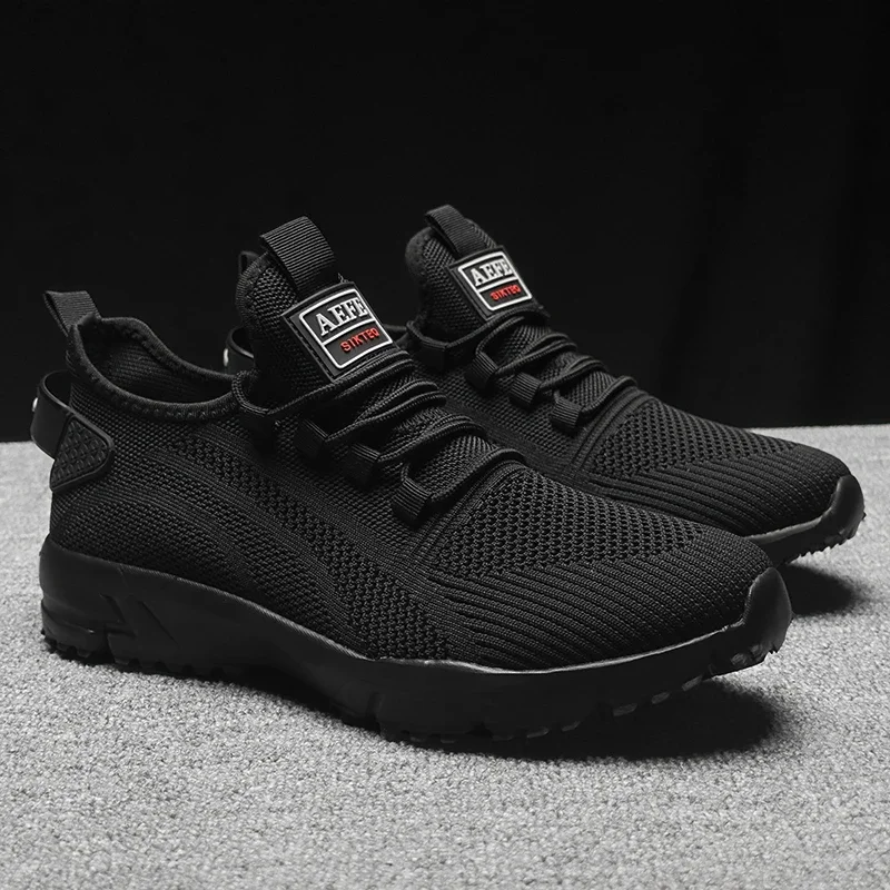MAEDEF Herren-Sneaker, atmungsaktiv, leicht, Wanderschuhe, lässige Sportschuhe für Herren, rutschfeste Sohle, bequeme sportliche Turnschuhe