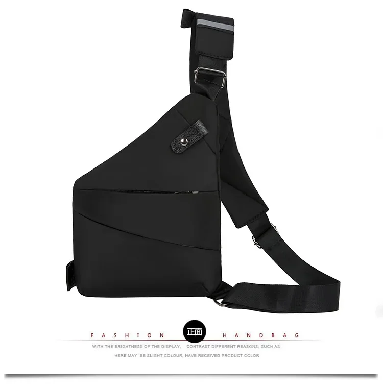 Travel Personal Anti-theft Crossbody Bag Sports Running Invisible Wallet Leisure Multi-functional Anti-splash Men's Chest Bag