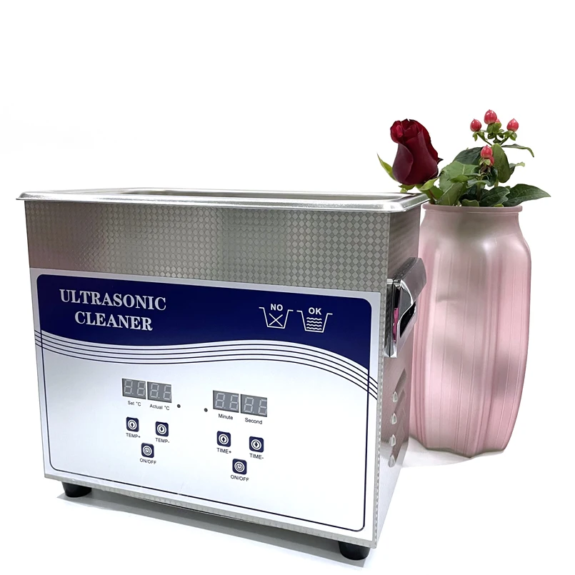 10L 40KHZ Digital Mini Ultrasonic Cleaning Machine For Lab Industrial Ultrasonic Cleaner