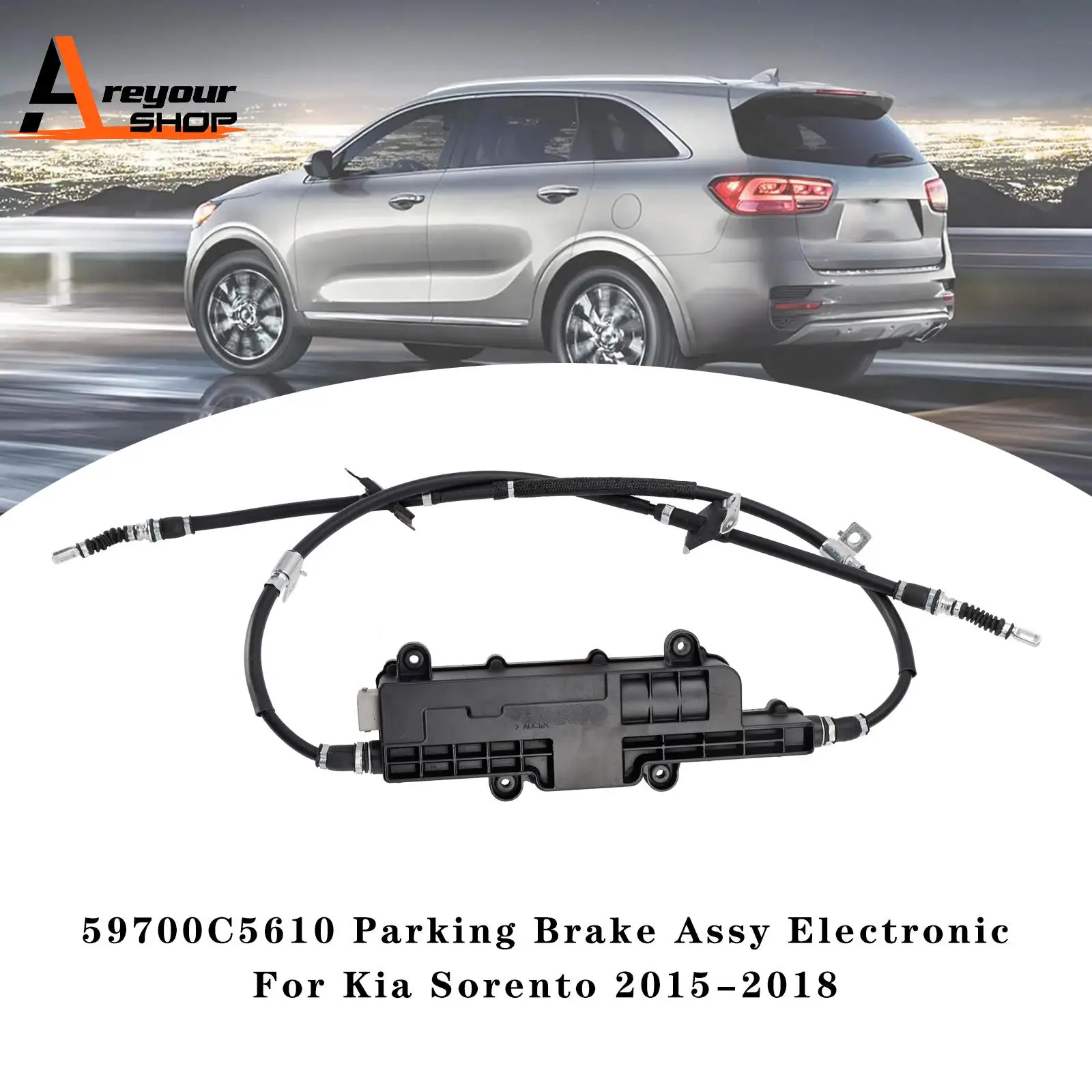 

59700C5610 Электронный стоянковый тормоз в сборе для Kia Sorento 2015-2018 гг.