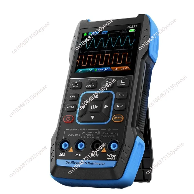 Handheld Digital Multimeter, 2-in-1, Dual Channel, Signal Generator, 2C23T