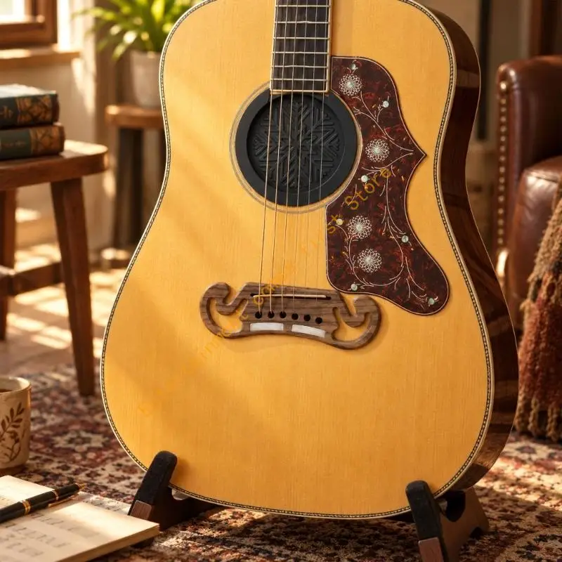 Guitar Bridge and Protective Cover Parts Set for Refurbishment 55KD