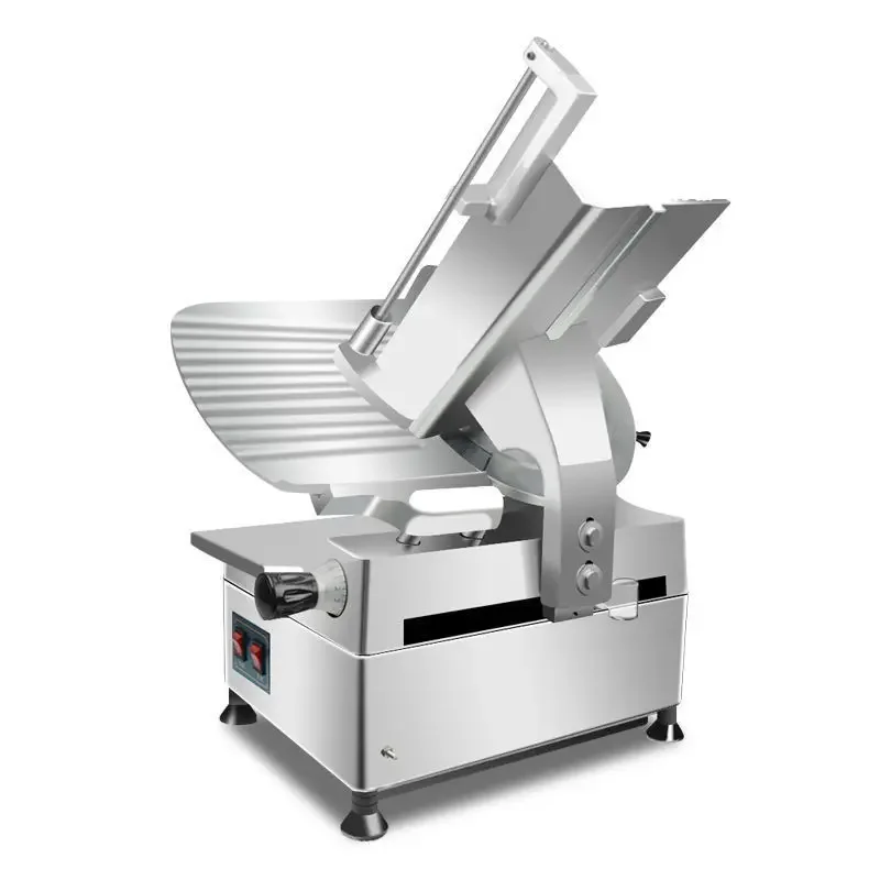 electric commercial industrial manual fully automatic fresh frozen meat grinders slicer machine