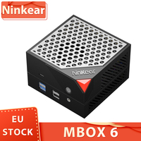 Ninkear Mbox 6 Magnetic Modular Mini Pc, Amd Ryzen 5 6600H 6 Cores Max 4.5Ghz, 16Gb Ddr5 Ram 512Gb Ssd, Wifi 6 Bluetooth 5.2
