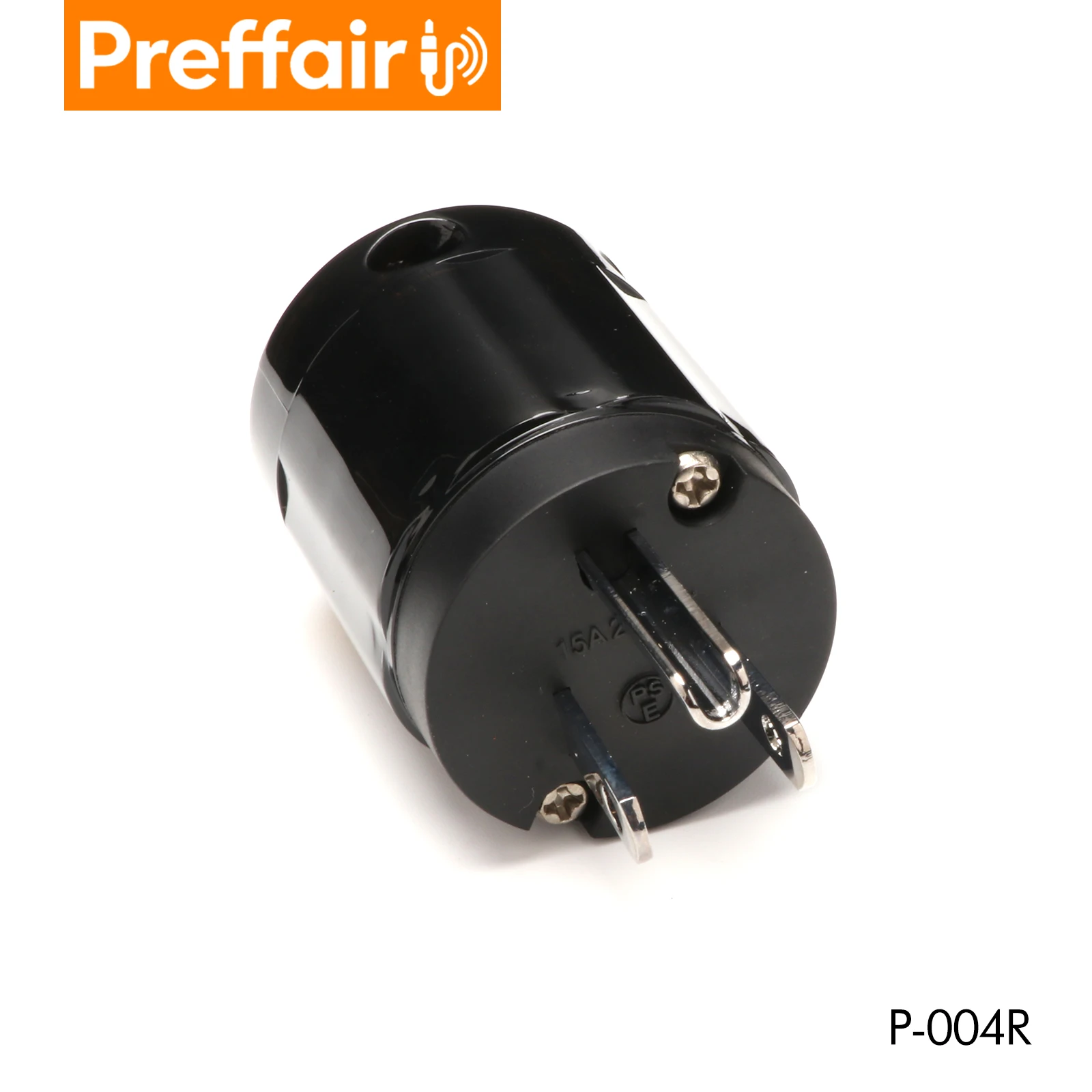 Preffair HiFi Rhodium Plated US/EU Power Plug IEC Connector Audio AMP CD Player AC Power Cord Connector Adapter for Speaker view 5