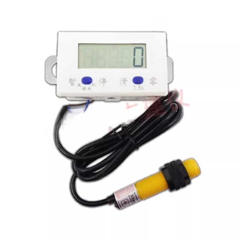 Digital Display Electronic Counter Punch Machine Durable Battery Magnet Digital Sensor