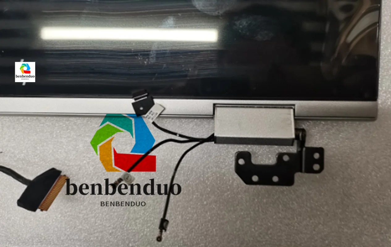 Montagem da tela sensível ao toque do visor LCD, HP ENVY x360, 15-CN, dobradiça inteira, 15-cn001