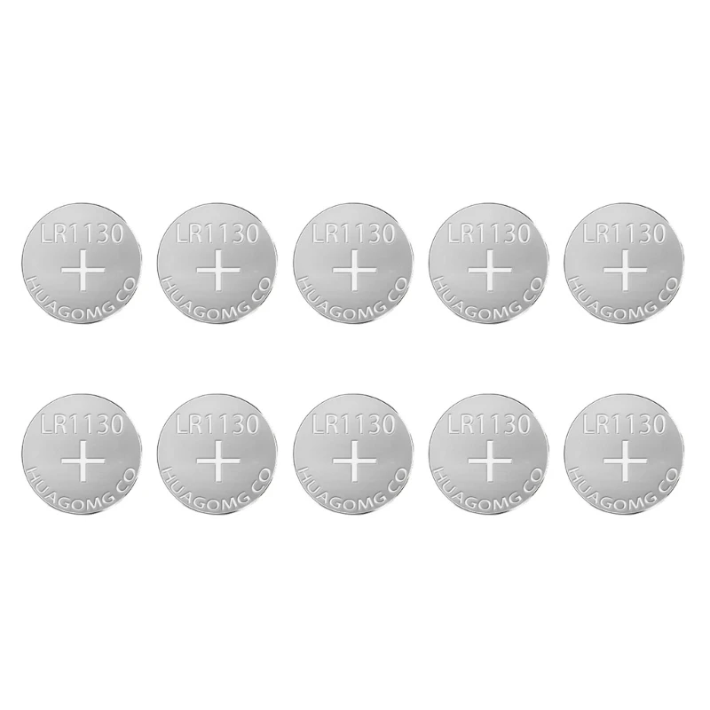 10pcs/20pcs LR1130 Button Battery Coin Cells Battery for Power Low Power Devices