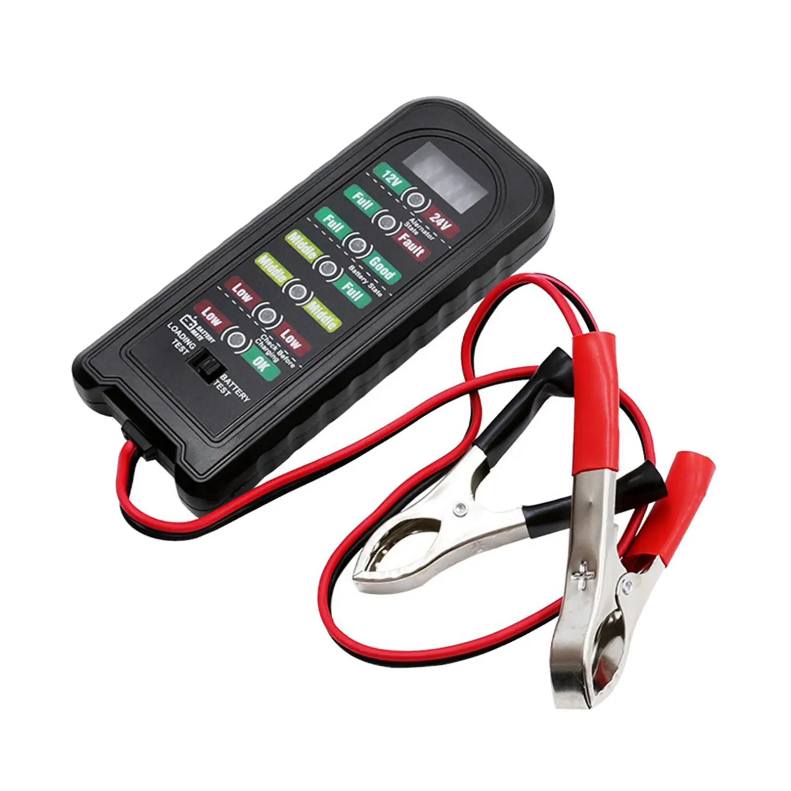 Car Battery Tester Digital Alternator Tester Automotive Battery Load Tester