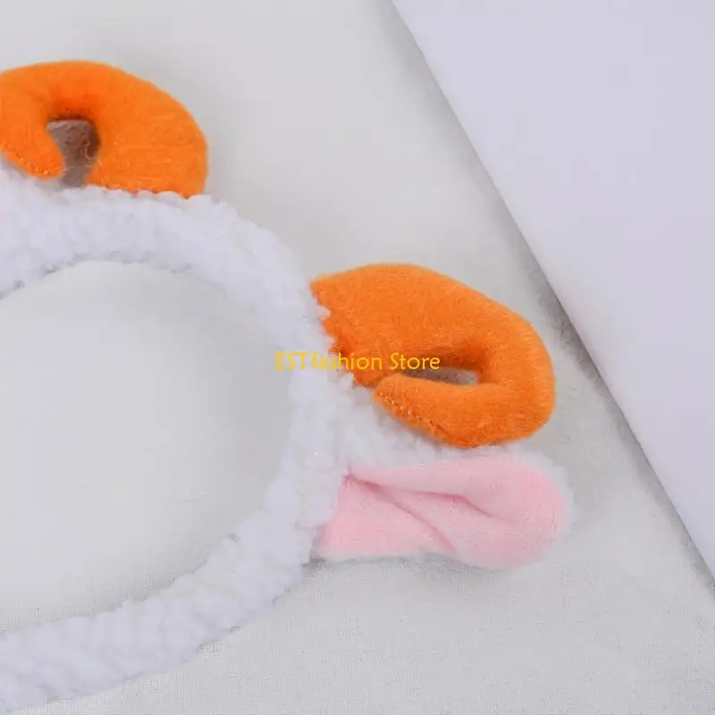 Y5GC Adults Kids Plush Cartoon Animal Ear Headband Tail Sheep Costume Birthday Party Christmas Halloween Cosplay Costumes