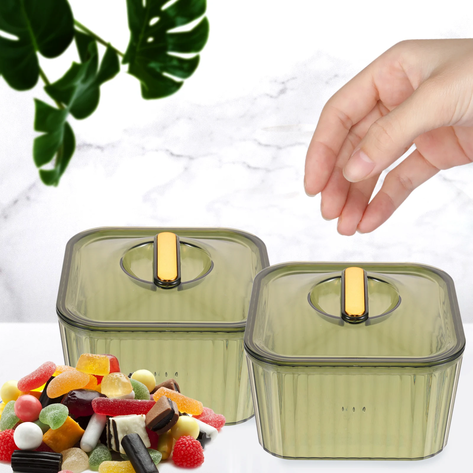 

1 Set Candy Box Snack Tray Party Food Serving Holder Reusable Plastic Nut Plates Dessert Platter Treats Jar Appetizer Bowl Movie