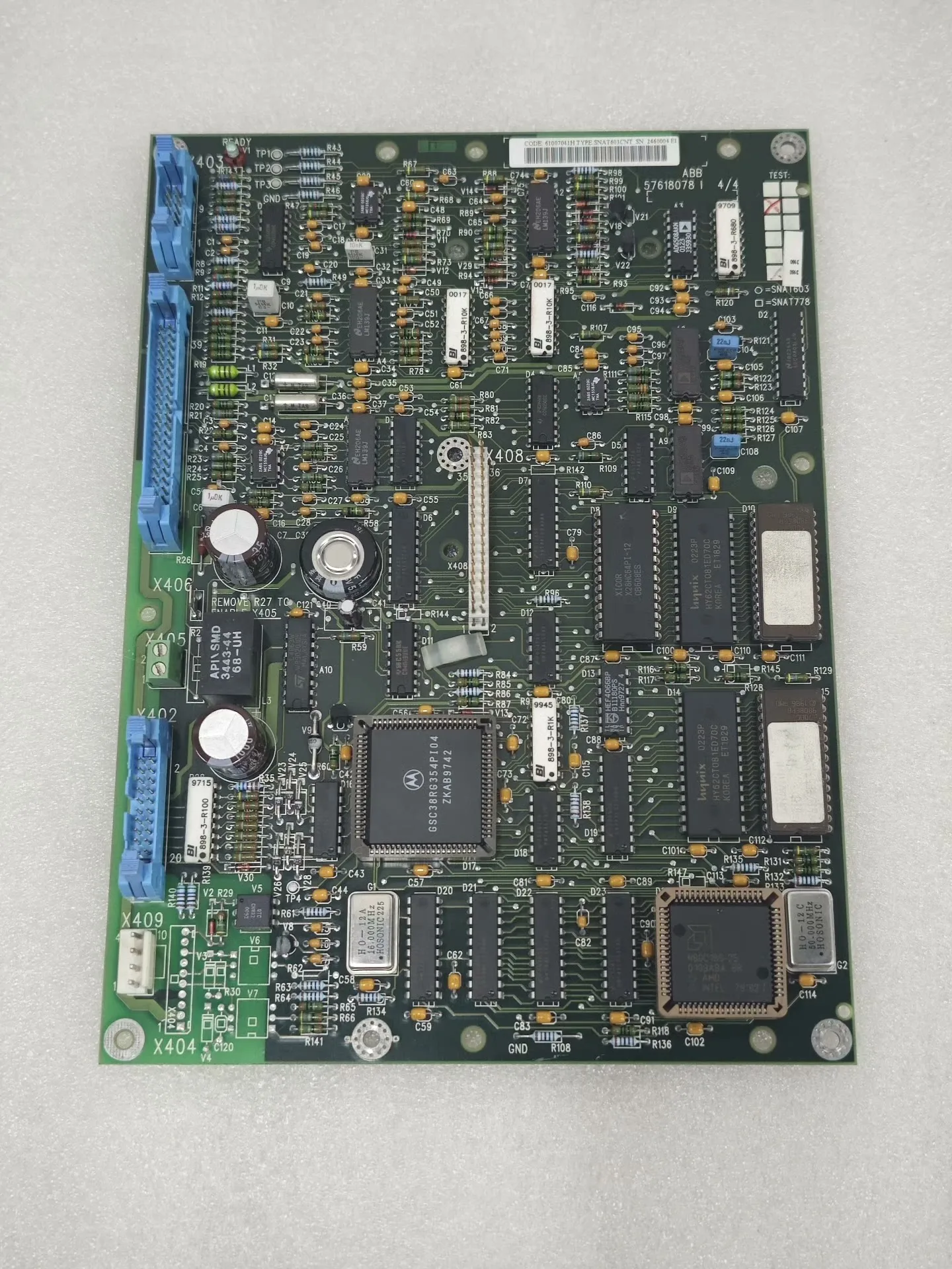 

SNAT603CNT 61007041 Карта управления H для ABB