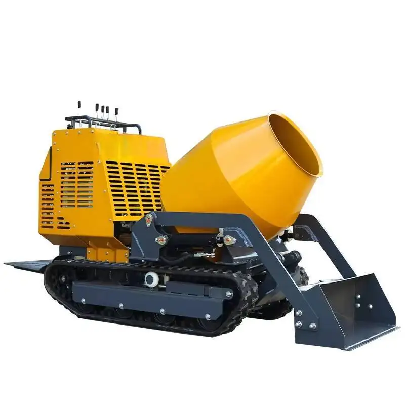 Small Concrete Truck Production All-Terrain Multi-Function Engineering Mixing Tank Cement Mixer