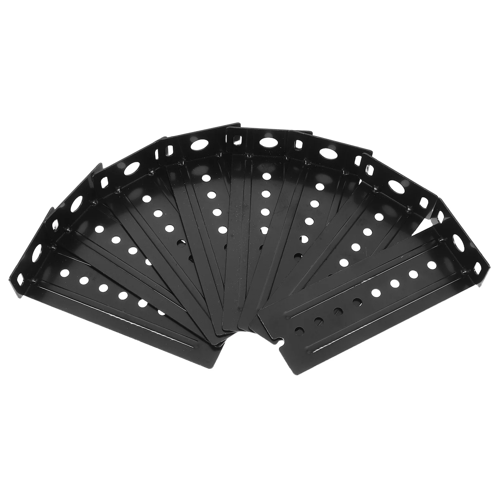 

Durable Stable Slider Drawer Bracket Replacement Iron Rack Extended Connectors Noise Reduction Wear Resistant Office Studio Use