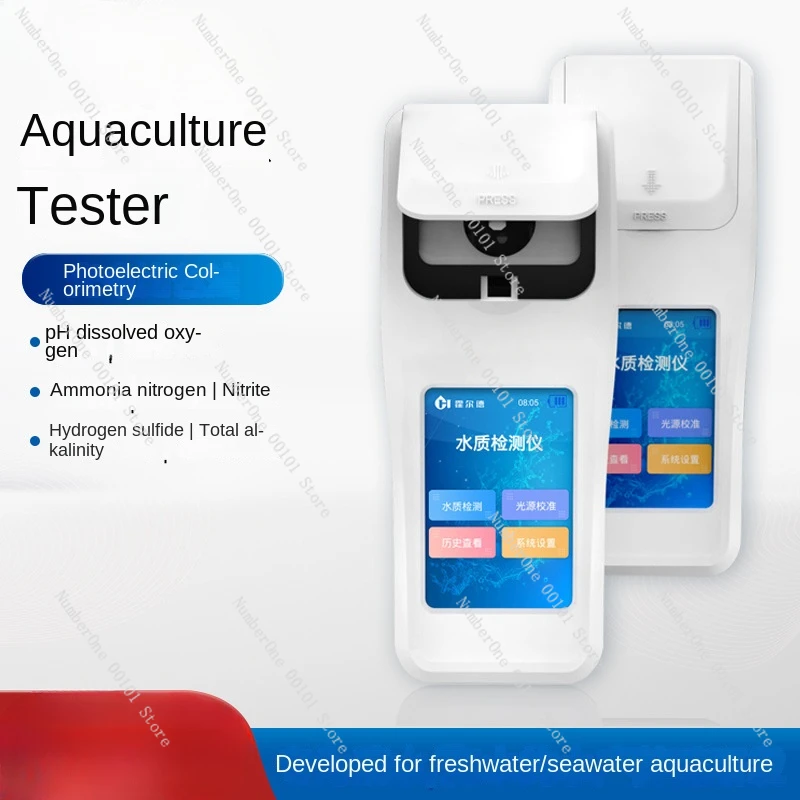 Aquaculture Detector Ph Dissolved Oxygen Ammonia Nitrogen Monitoring High Precision Water Quality Multi-Parameter Testing