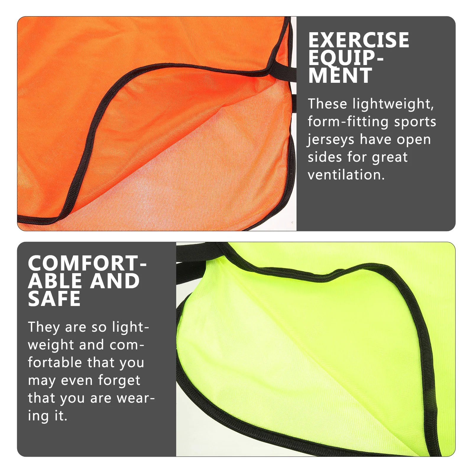 12 Pcs Kids Soccer Training Vest Basketball Bibs Breathable Reusable Pinnies Sports Child