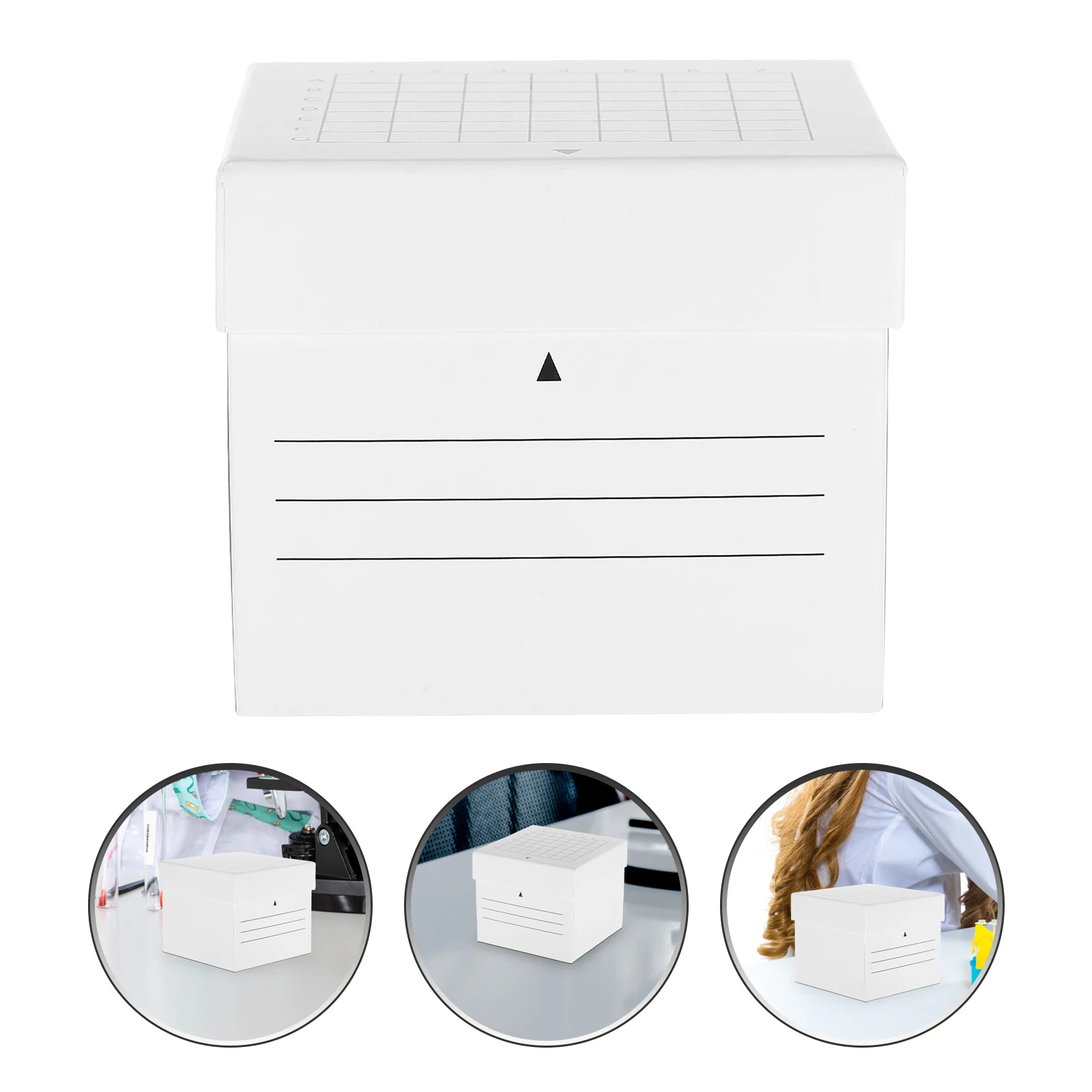 

Контейнеры для пробирок с крышкой для лабораторного использования, контейнер для хранения в морозильной камере, органайзер для пробирок, ящик для льда для флаконов и центрифужных пробирок