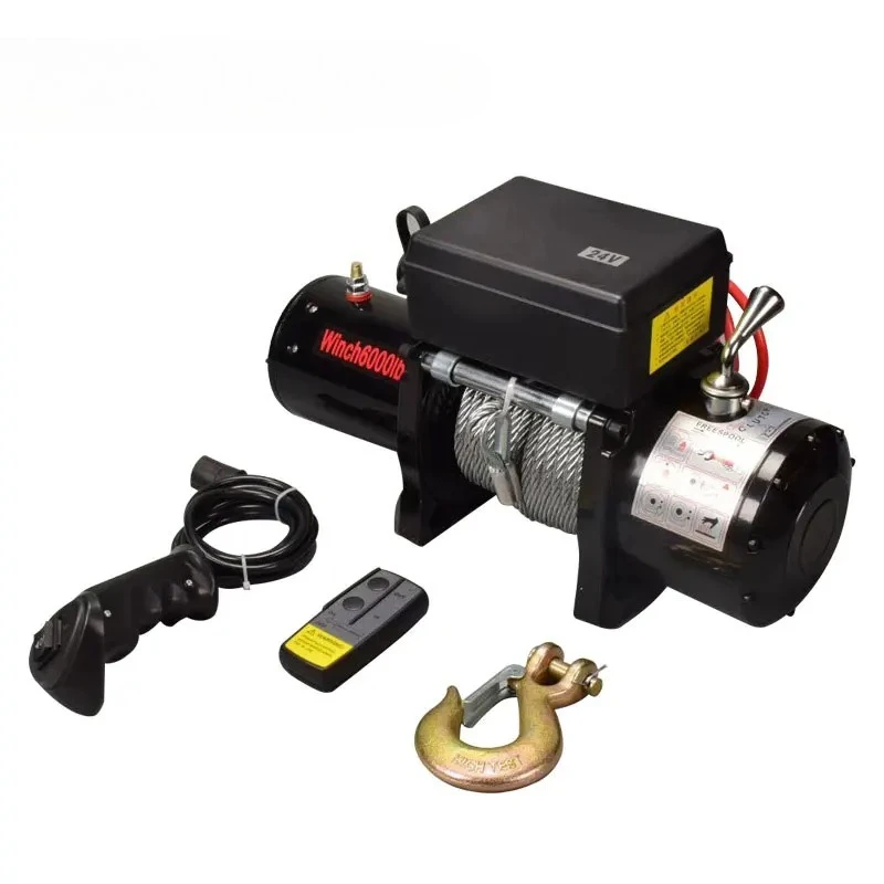 12 V 24 V Electric Winch 4x4 Off Road Vehicles Pickup Heavy Duty Winch For ATV/UTV Car Jeep