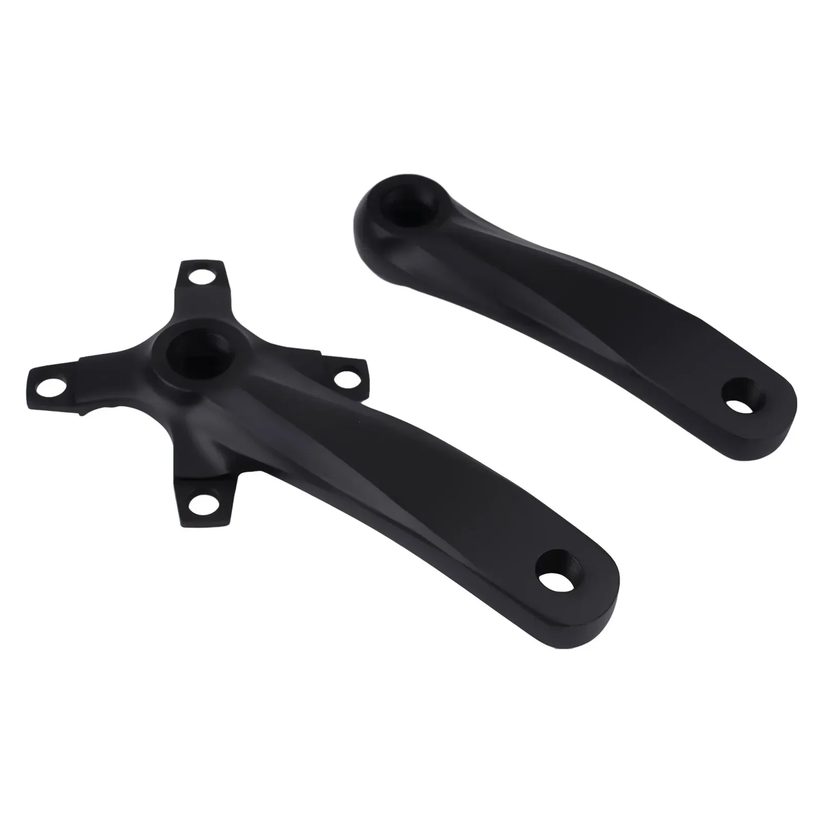 New Material Crank Leg Bicycle Crank Set 1set 23*10*8cm Aluminum Alloy Black Speed:7-12S BCD104mm Length 152mm