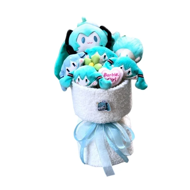 Hatsune Miku High-value Creative Personality Bouquet Doll Cartoon Cute Birthday Graduation Valentine's Day Gift for Girlfriend - view 6