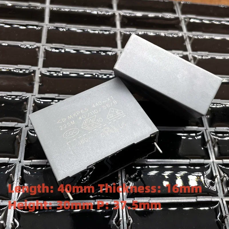 

2 шт. GD Xiamen Farah MKP65 225 2,2 uf 440v ac 1000v пленочный конденсатор постоянного тока 37,5 мм
