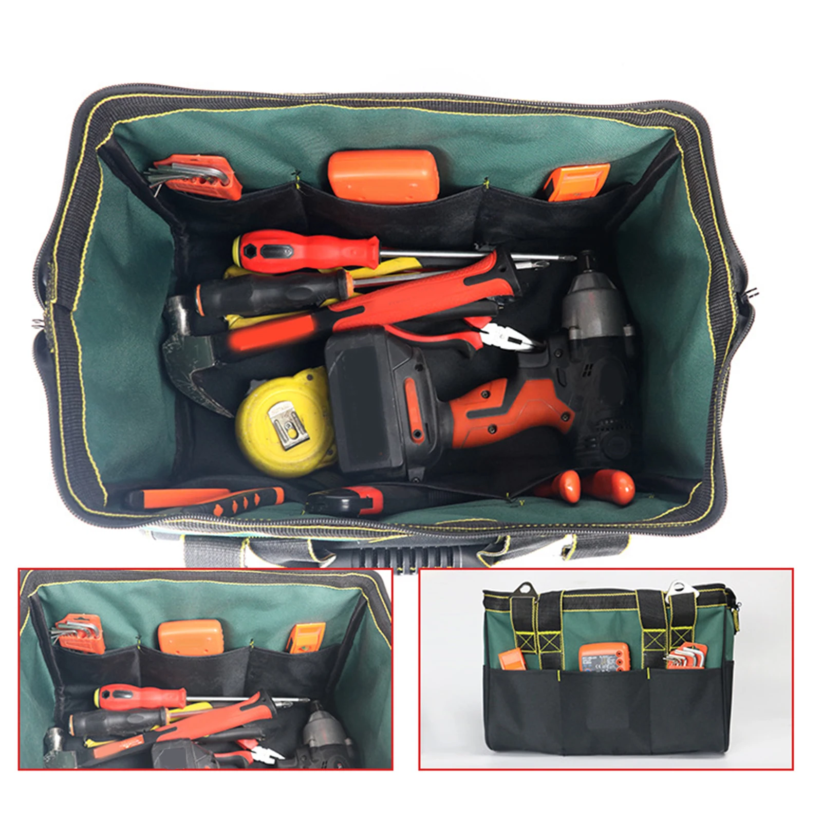 New Tool Bag Carrying Bag Multifunctional Maintenance Tool Bag Wear-Resistant Waterproof Installation Tool Kit Electrician Kit