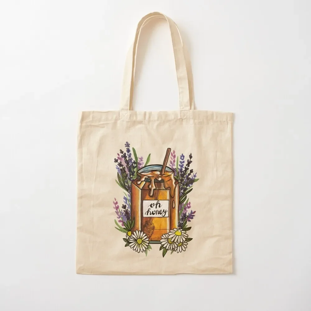 

Oh honey! lavender Tote Bag Lady bags canvas shopping bag Tote Bag