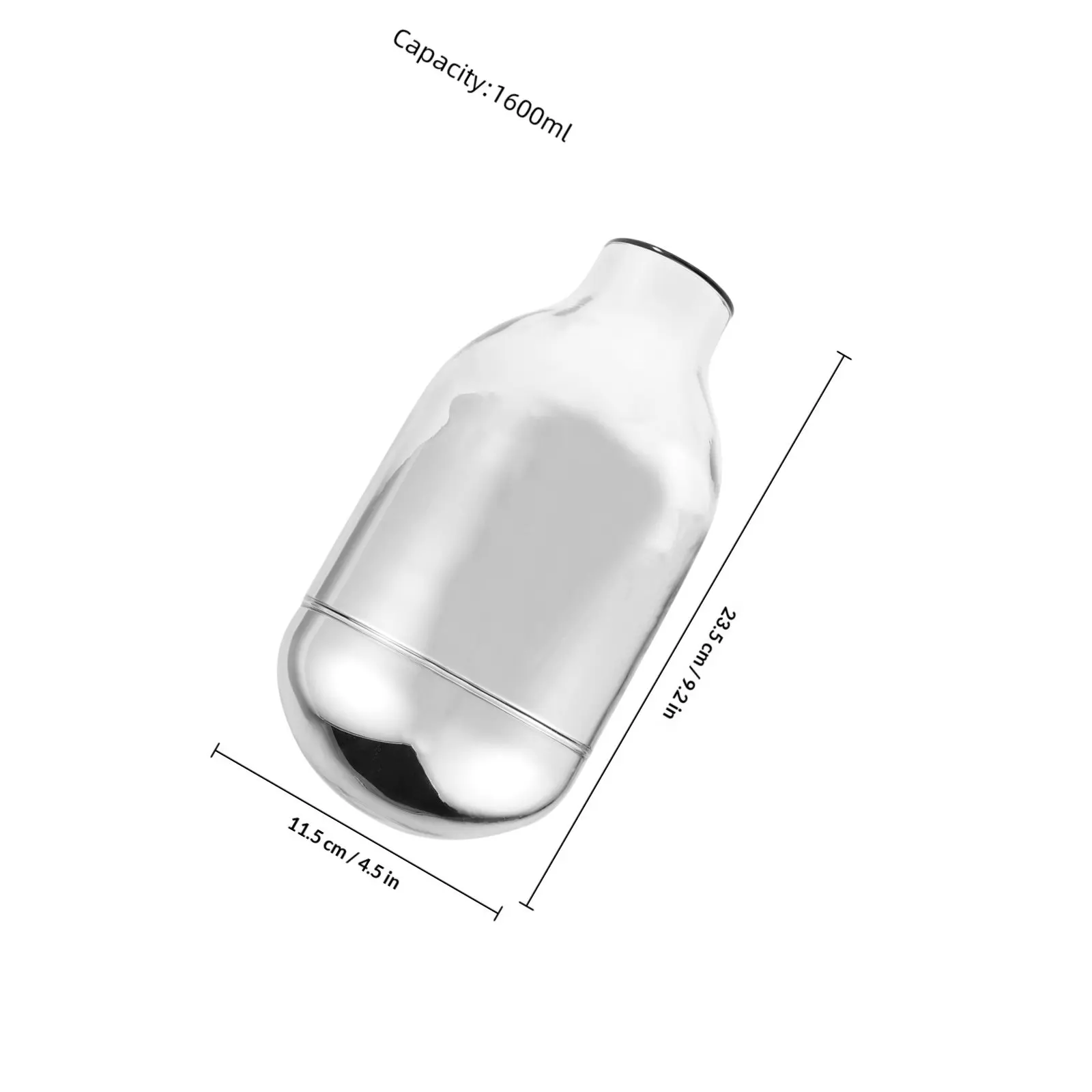 Glass Lined Thermal Kettle Universal Insulated Water Bottles Small Diameter Replacement Inner Liner for Hot Cold Drinks Home view 4