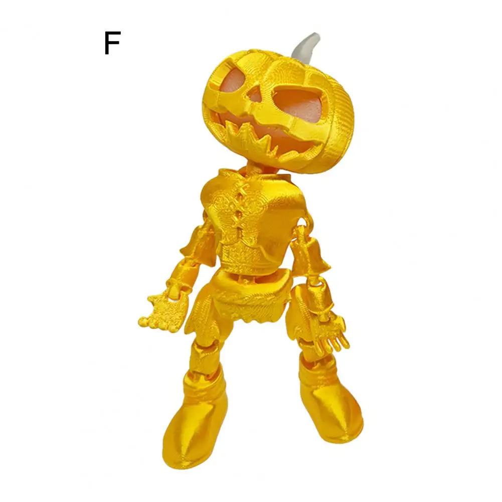 Glow-in-the-dark Pumpkin Figure Water-resistant Pumpkin Figure Glow-in-the-dark Pumpkin Man Figurine Jack O for Halloween