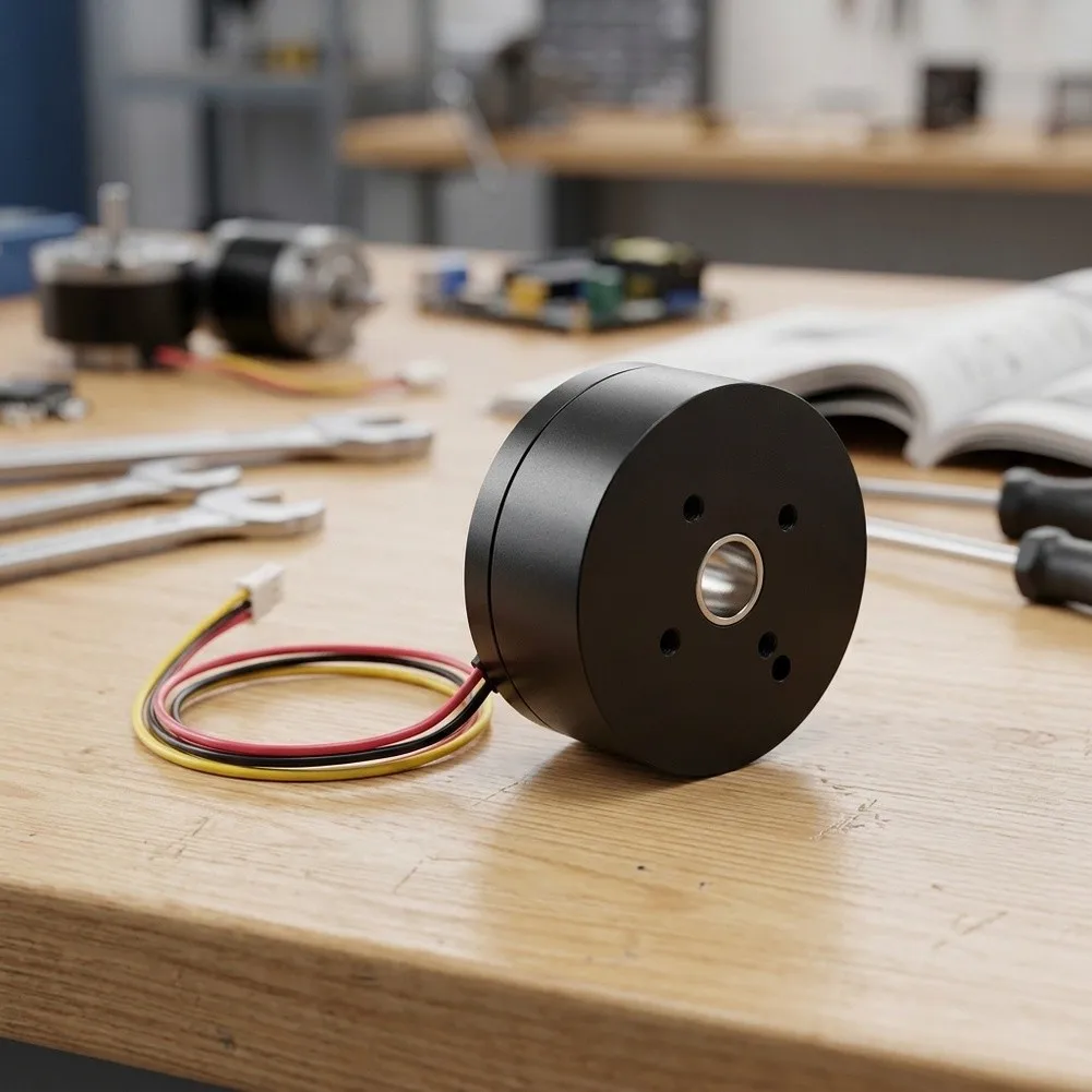 Hollow Shaft DC Motor 2804 High-torque Brushless DC Motor With Encoder For Gimbal Drones For Foc Square Wave SPWM SVPWM Parts