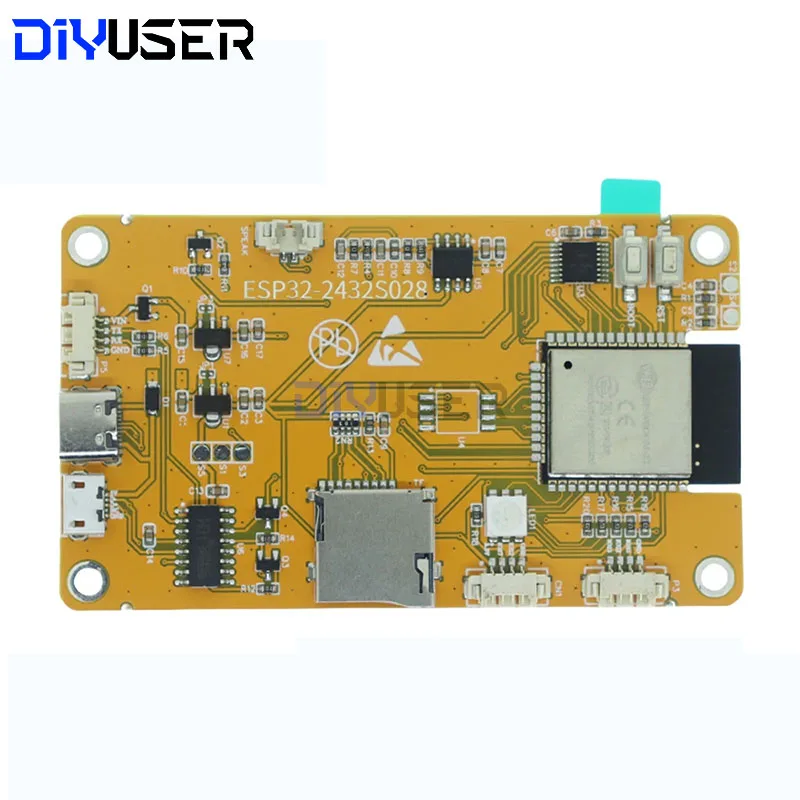 DIYUSER ESP32 arduino LVGL wifi&bluetooth fejlesztési Pást 2.8 