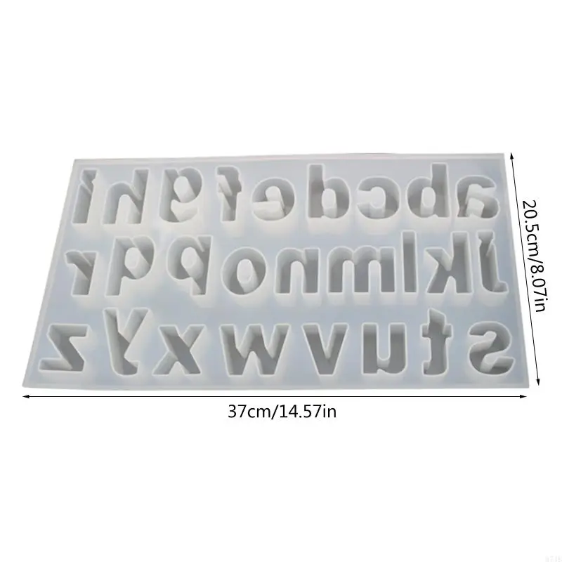 37JB Letra Inglês Carta Pingente Pingente Molde