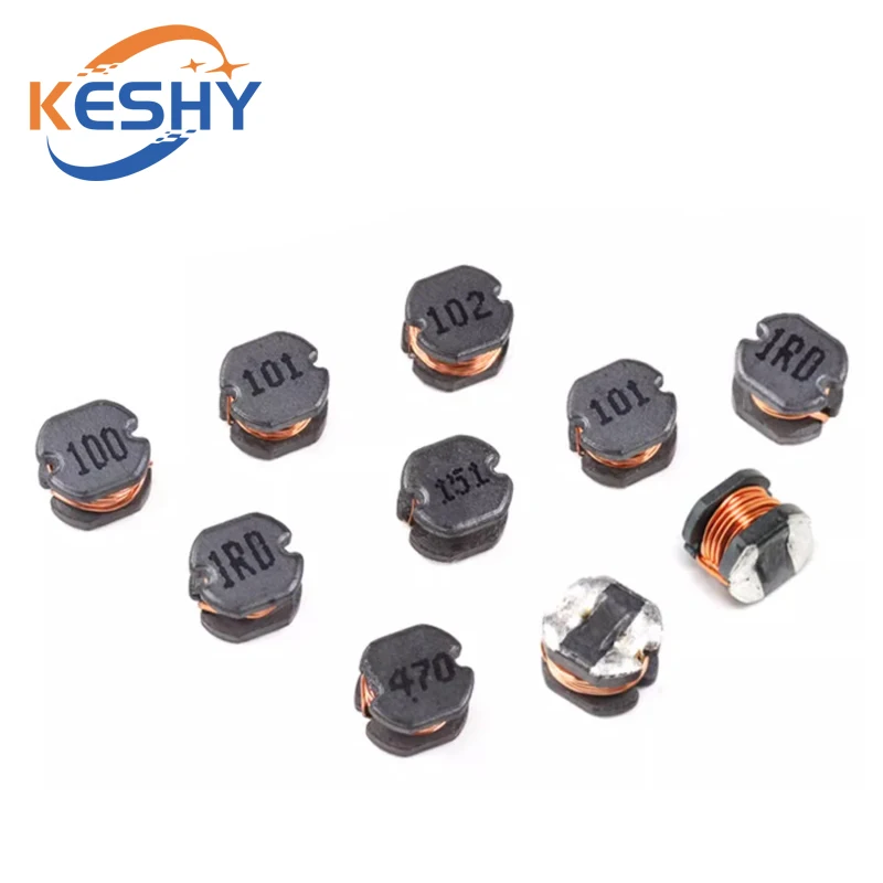10PCS CD43 SMD Power Inductor 2.2UH 3.3UH 4.7UH 6.8UH 10UH 22UH 33UH 47UH 68UH 100UH 220UH Inductors CD43 Wire Wound Inductor