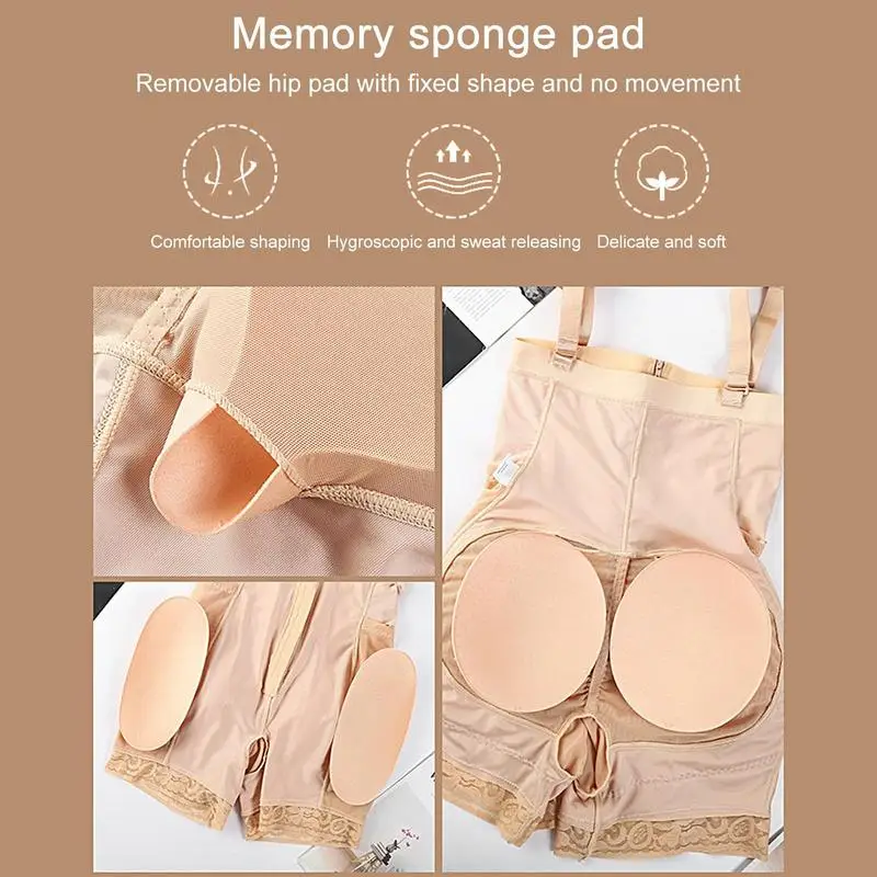 Tummy Control Butt Lifter Butt Lifting Shapewear With Adjustable Straps Slimming Curve Underwear Panties For Weddings Parties