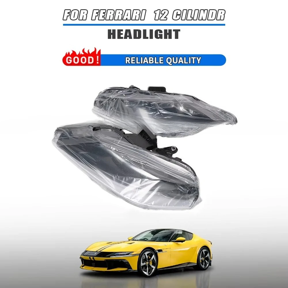 Good Quality PP Plastic Accessories Car Headlight 2Cilindri Coupe Spider 812845 812842