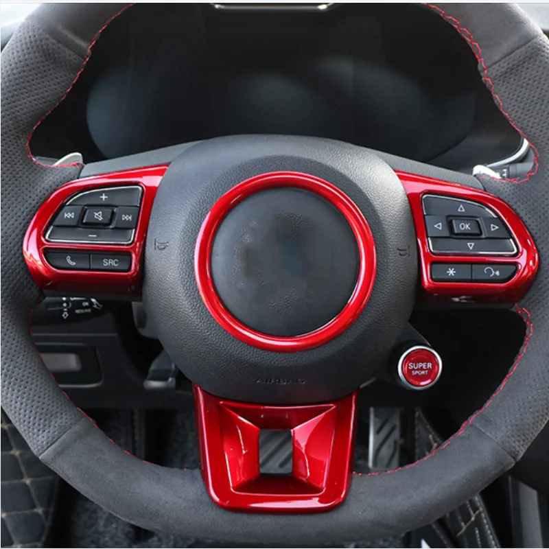 

Car Styling Interior Accessories For MG ZS MG5 MG6 2017 2018-2020 2022 Car Steering Wheel Paddle Frame Decoration Cover Trim