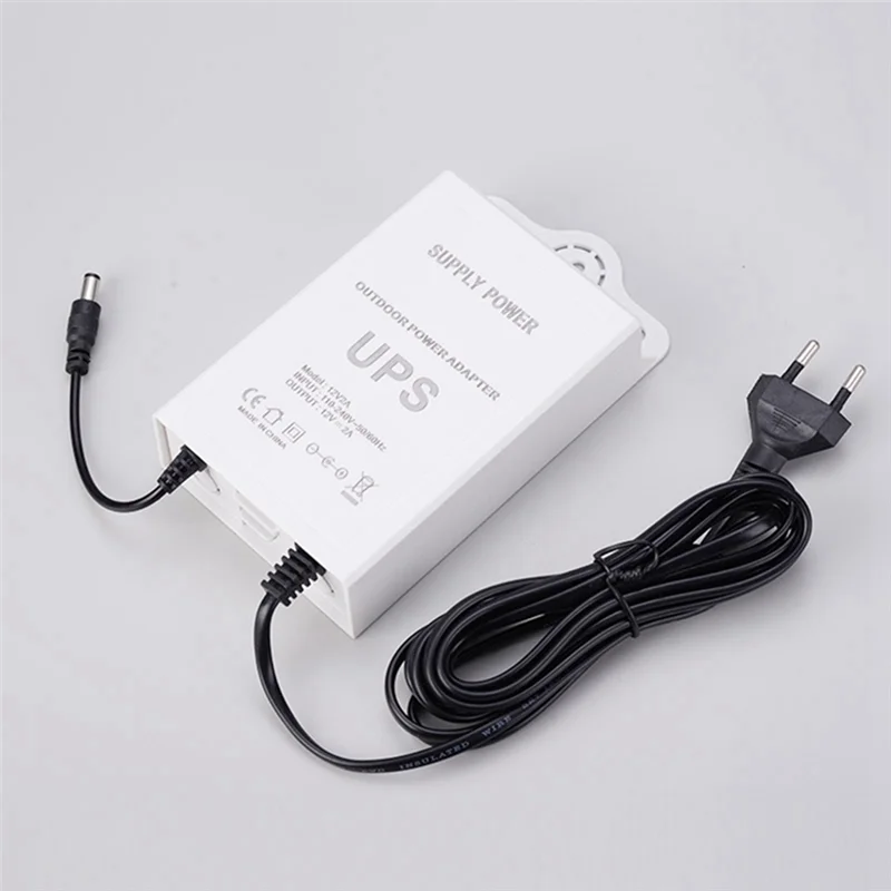 

B04C-12V-2A для модема Wi-Fi, маршрутизатора, камеры безопасности, мини-ИБП, источник бесперебойного питания, защита резервного копирования батареи, 5400 мАч, вилка европейского стандарта