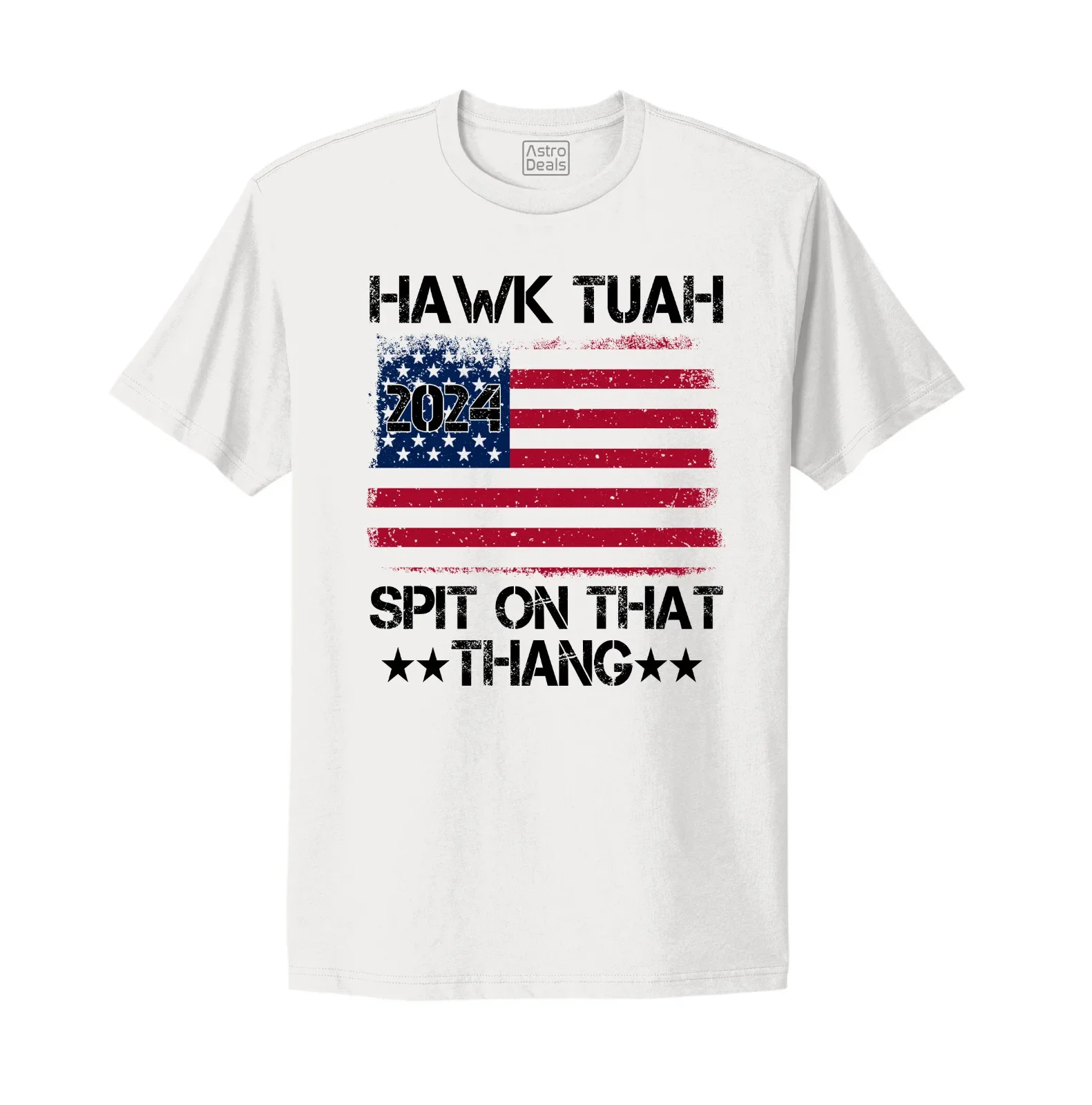 Hawk Tuah T Shirt Tuuh Spit On That Thang Funny 2024 Viral Girl NEW