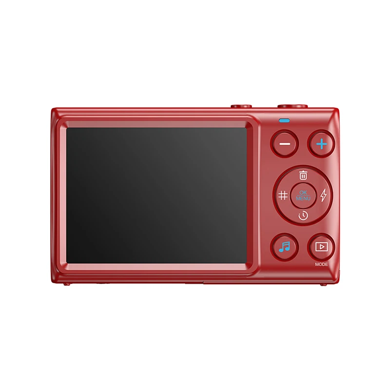 4K HD Digital Cameras for Photography 64MP 18x Zoom Compact Cameras Children Beginner YouTube Vlogging Recording Video Cameras