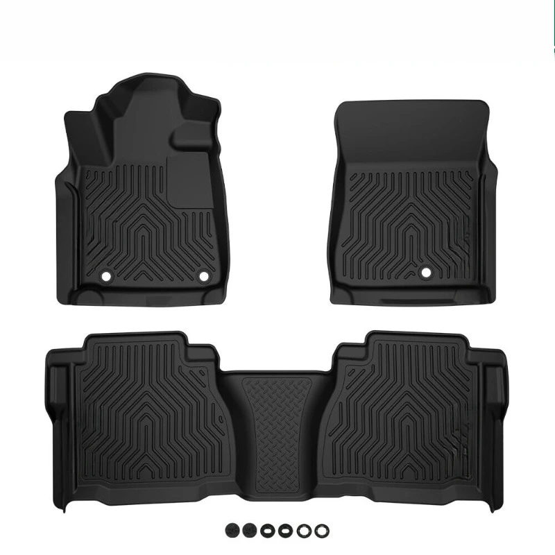 

TPE Floor Mats Fit For 07-11 Toyota Tundra Double Cab / CrewMax All-Weather United States