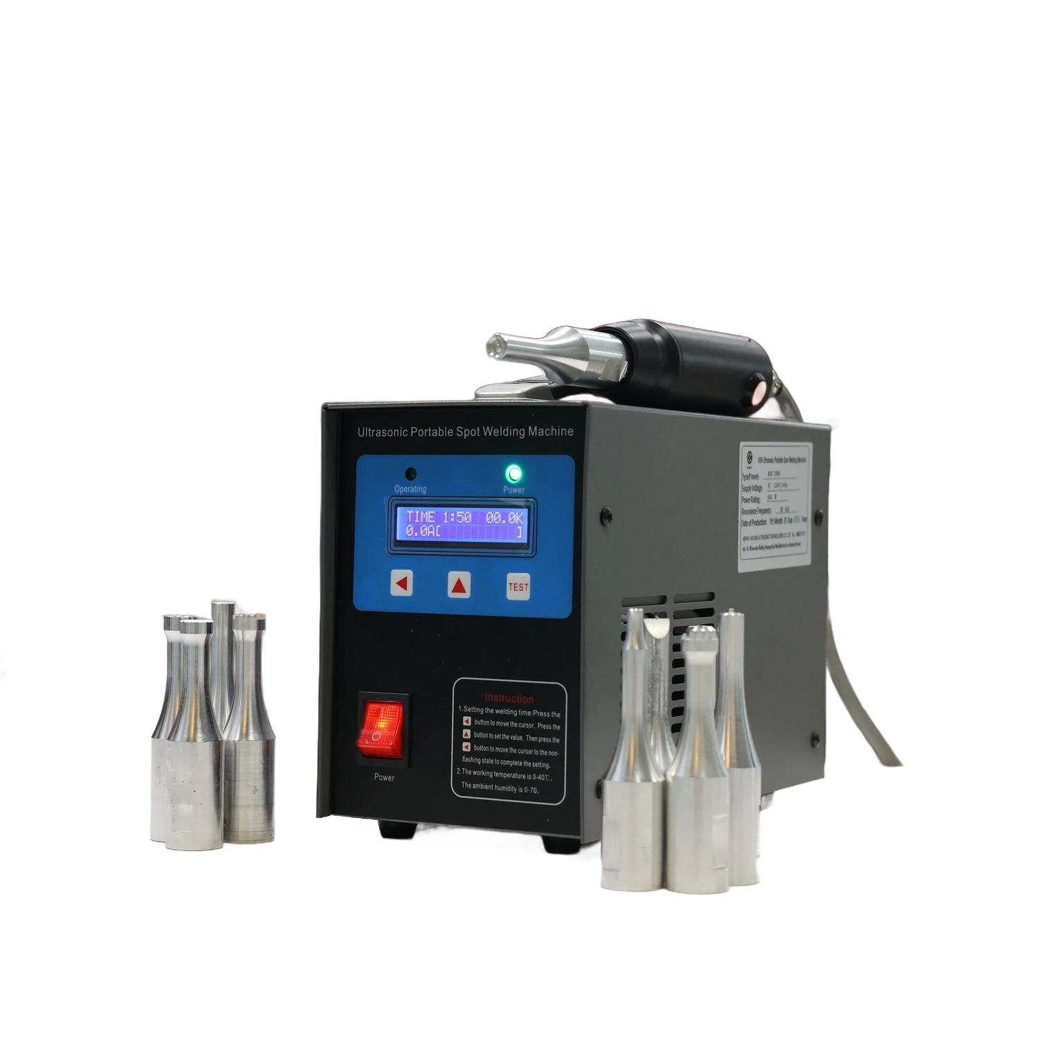 KXH-2806 Ультразвуковое сварочное устройство для ремонта фермерского конвейера Нетканый материал для соединения промышленного раствора