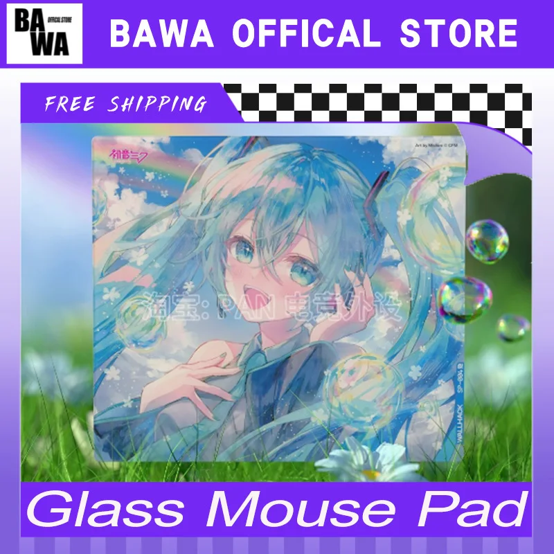 

Wallhack 4.0 Summer Glass Mouse Pad Coated Full Coverage Primer 490x430mm Mousepad Gaming Large Desk Mat Limited Edition Gifts