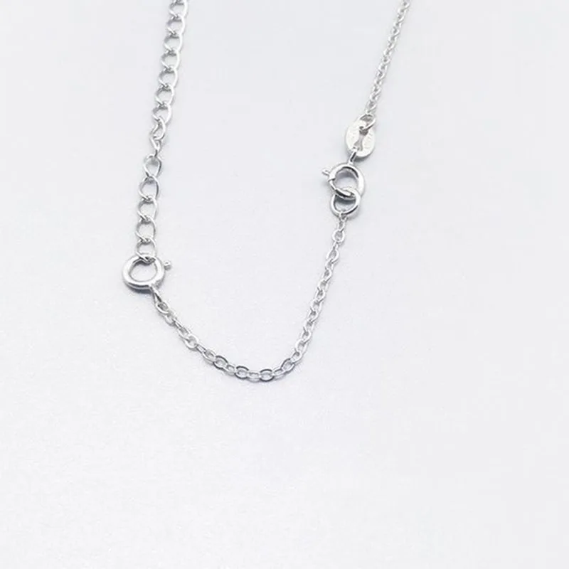1Pcs 3cm 5cm 8cm 925 Silver Extension Chains Extended Tail Chains Making Findings Bracelet Necklaces Connectors DIY Jewelry