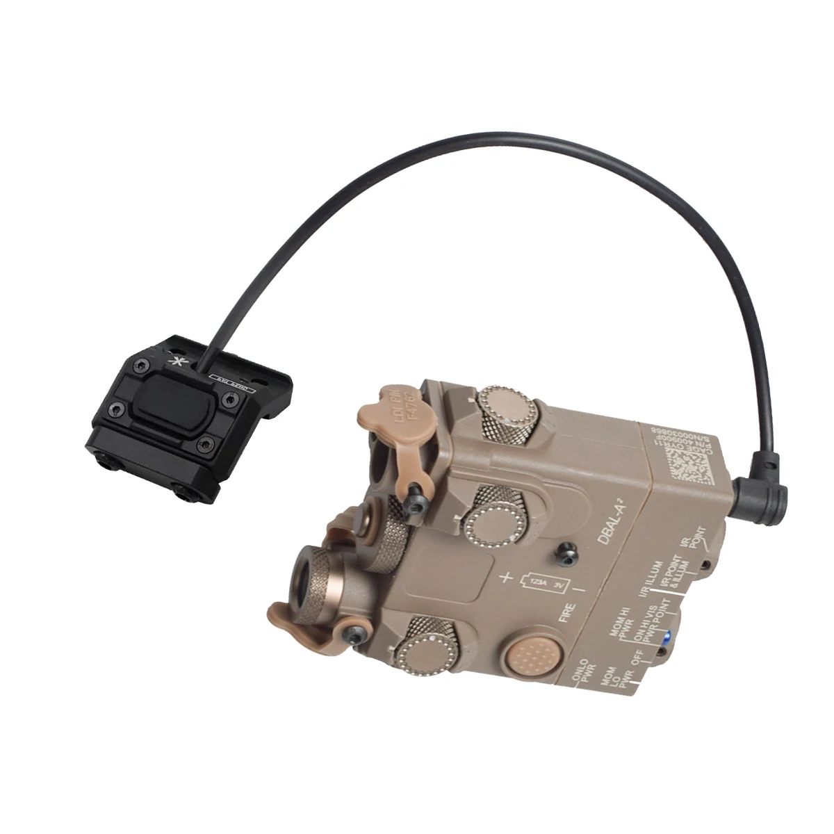 التكتيكية الوحدة وزارة الدفاع زر مفتاح الضغط 2.5 3.5 SF التوصيل الادسنس بندقية قوية بندقية كشاف ضوء Surefire M600 M300 PEQ15 #6