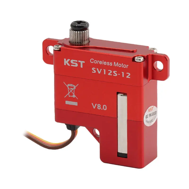 

KST SV12S-12 Ultra-High Pressure 12V Wingless Motor 14.5kg 0.07s for Remote Control Gliders And Jet Airplanes